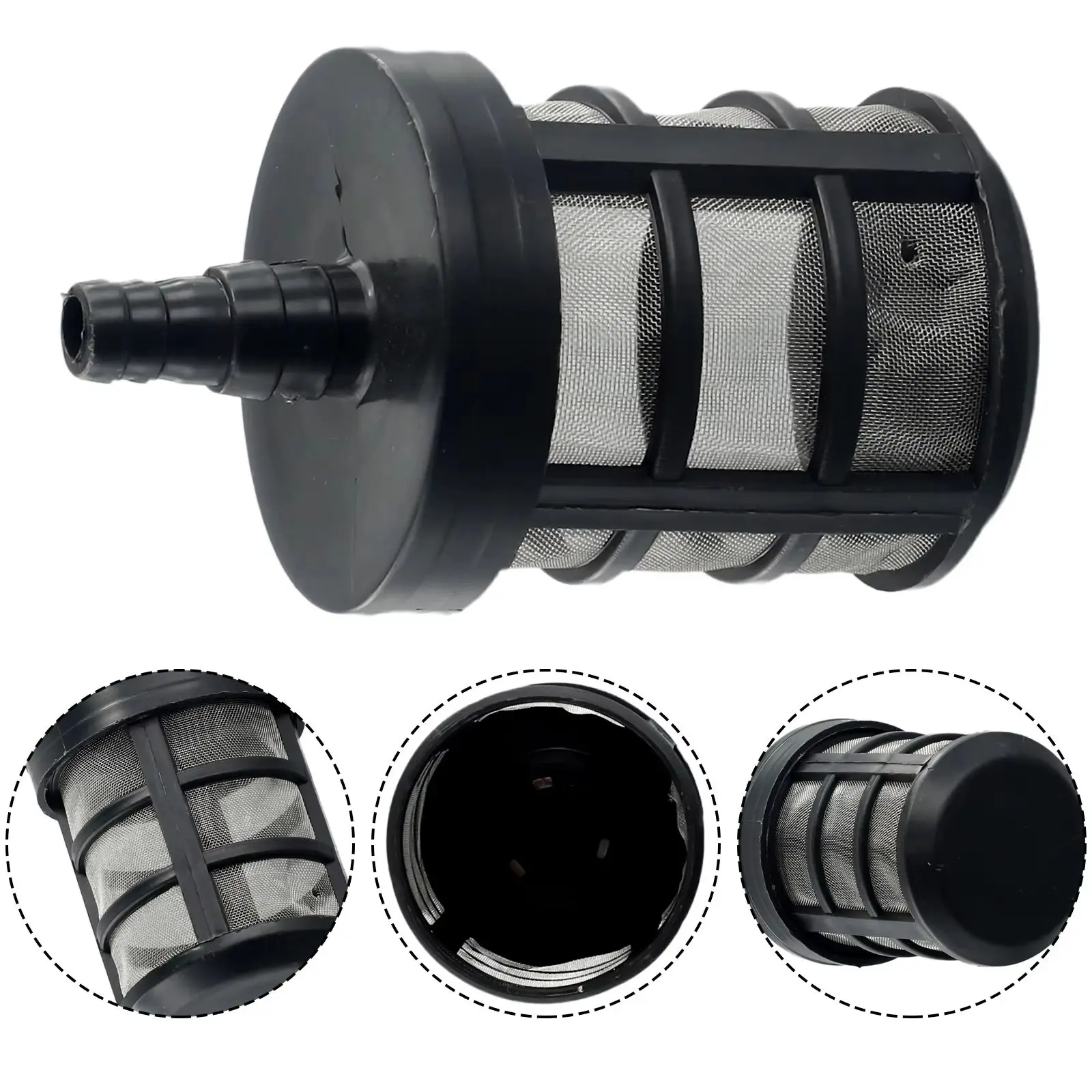 8/12mm Hose Filter Stainless Steel Mesh Sprayer Diaphragm Pump Irrigation Pump Filter For Sprayer Car Washer Oil Pump