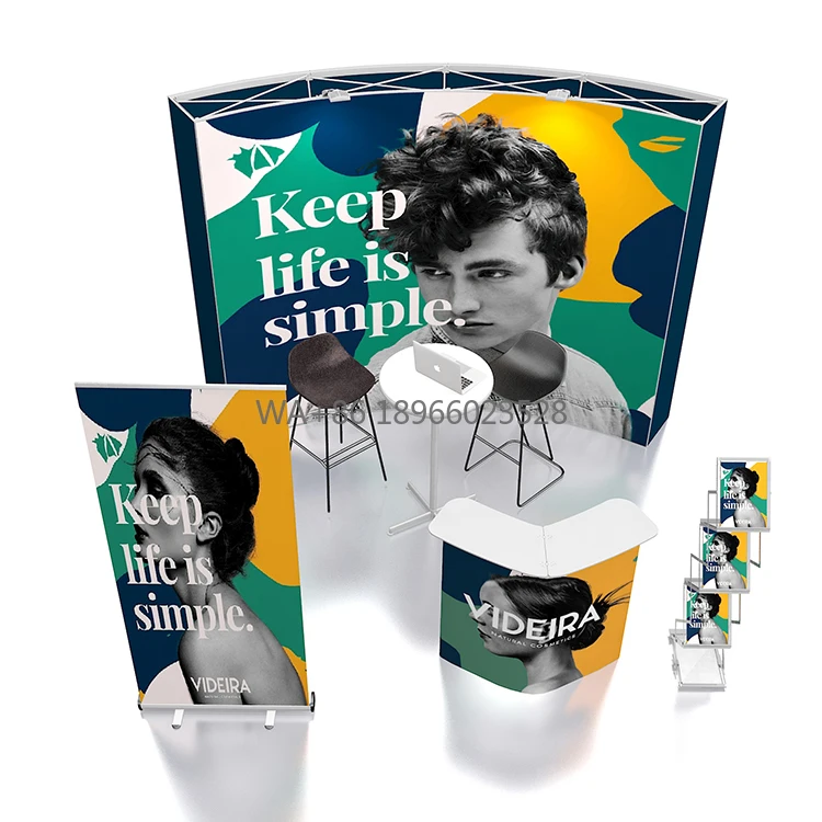 

Спливающая портативная будка для торгового шоу