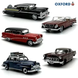 OXFORD 1/87 Diecast Model Car Wagon Convertible Alloy Toy Collection Display Gifts for Teenagers Boys Girls Hobby Collection