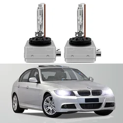 For BMW 3 Series E90 E91 Touring 2004-2012 6000K HID Xenon Headlight Bulb Low Beam (Only fit original bulb is Xenon）