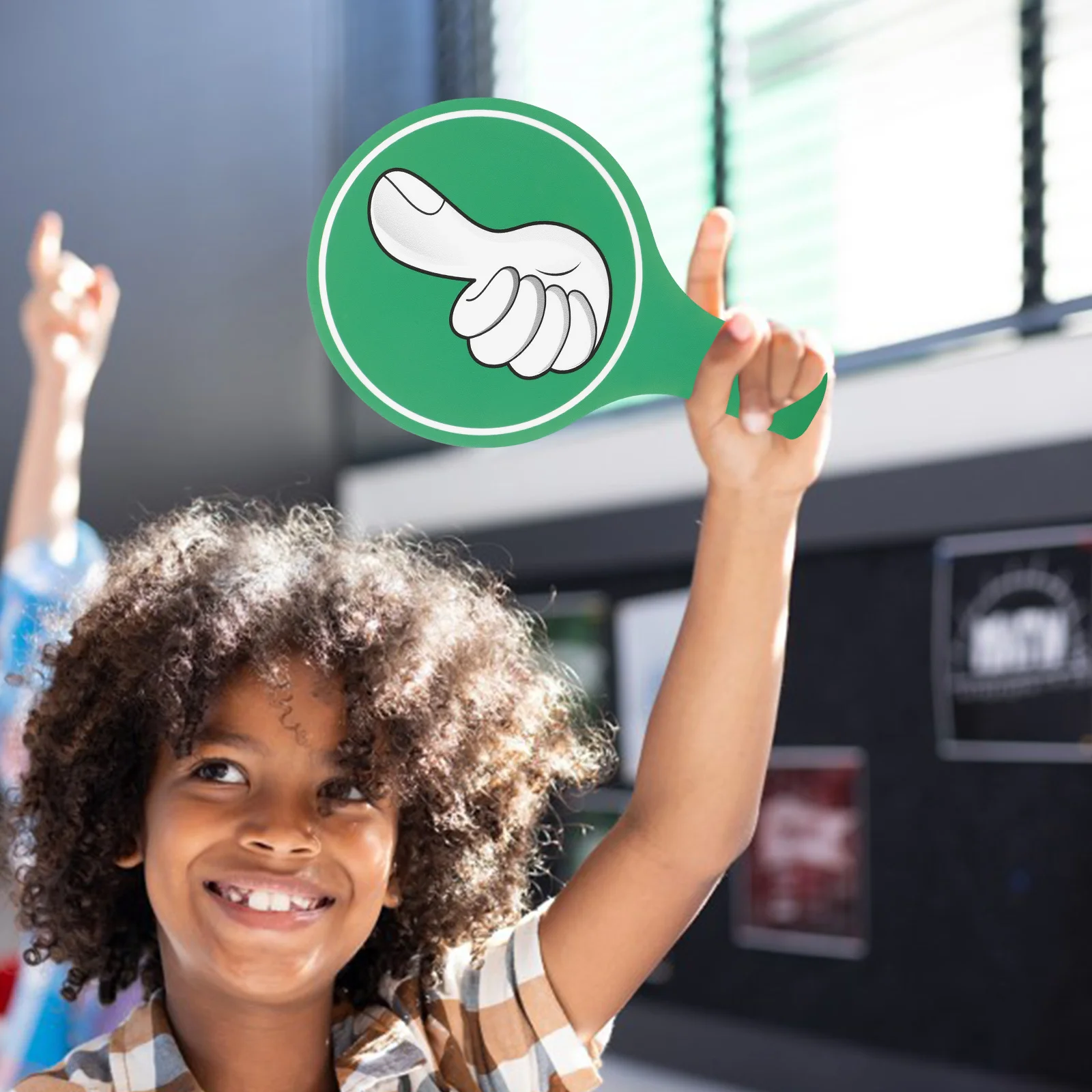 

Voting Paddles For Classroom Hand Signals Dual-Sided Board Lightweight Reusable Judging Boards Student Response System