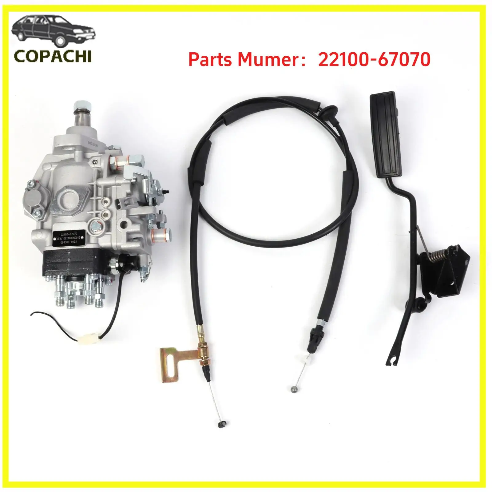 

1 шт. 22100-67070 электронный топливный насос для Toyota 1KZ-TE 2CT Cruiser Prado Colorad топливный насос для экскаватора запасная часть