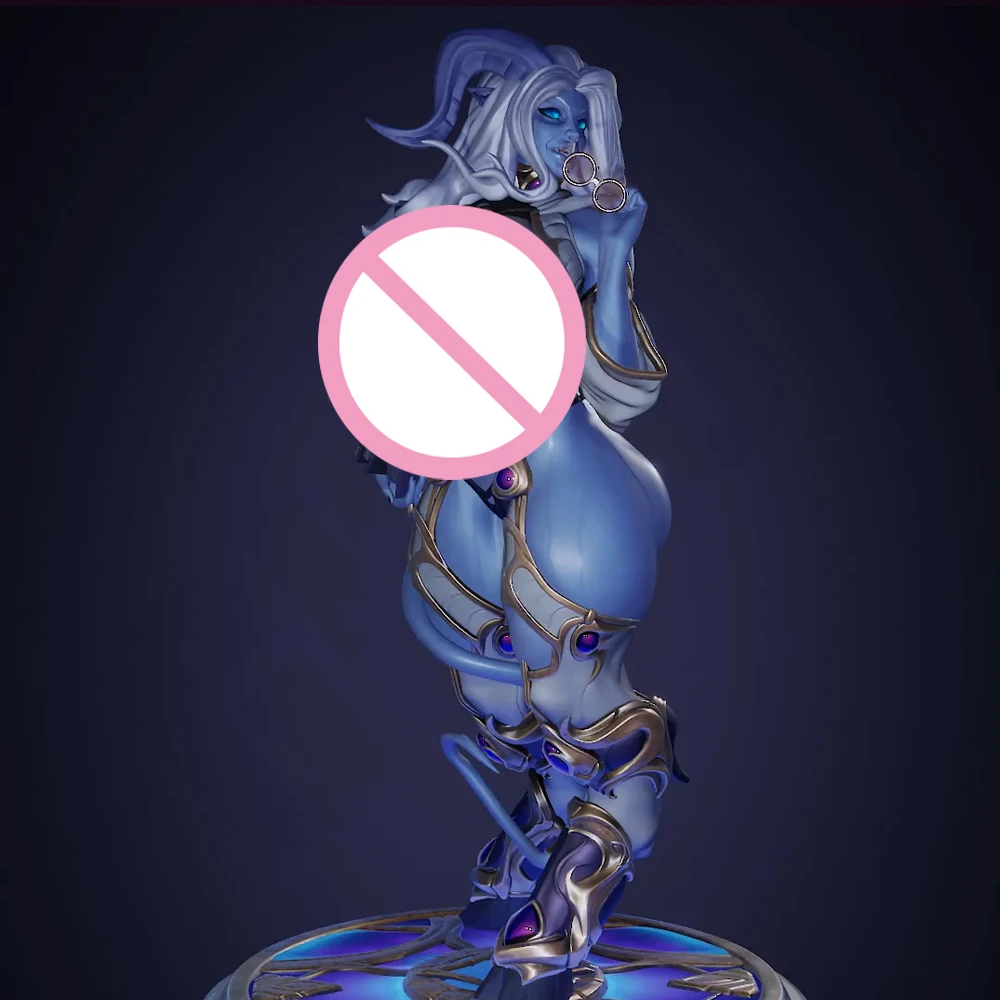 

1/24 комплект модели для 3d печати Belle Sexy Warcraft Beauty NSFW аниме фигурка модель комплект DIY миниатюрная уменьшающая статуя неокрашенные игрушки