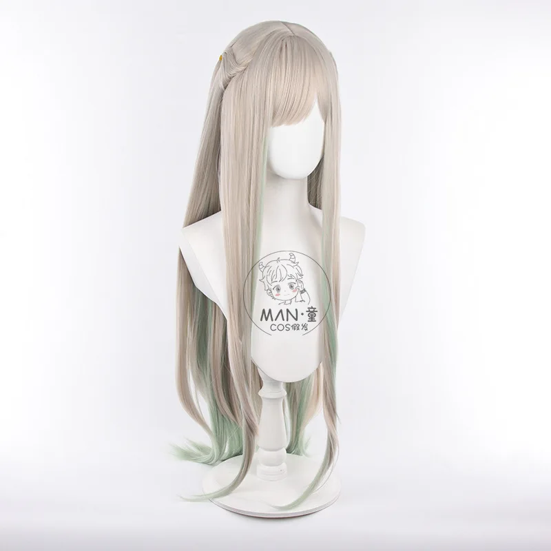 Perruque de Cosplay Hanako-kou Nene Yashiro, cheveux longs légèrement ondulés mélangés, cadeau d'halloween