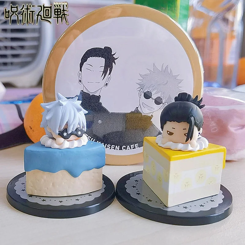 

Genuine Cute Twisted Egg Decoration Anime Jujutsu Kaisen 2nd Season Gojou Getou Fushiguro Nanami Cartoon Capsule Toys