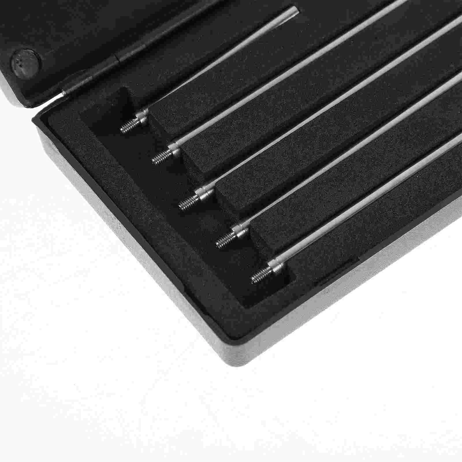 6pcs Dial Indicator Extension Rods 1 6 Inch Stainless Steel Stems for Dial Indicator Tips Extended Sticks Precision Tool