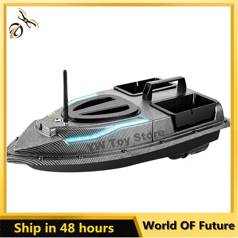 

RC Bait Boat 500M Auto Driving Return V900 GPS 40 Points Sonar 1.5KG With Steering Light For Fishing Wireless Fish Finder gift