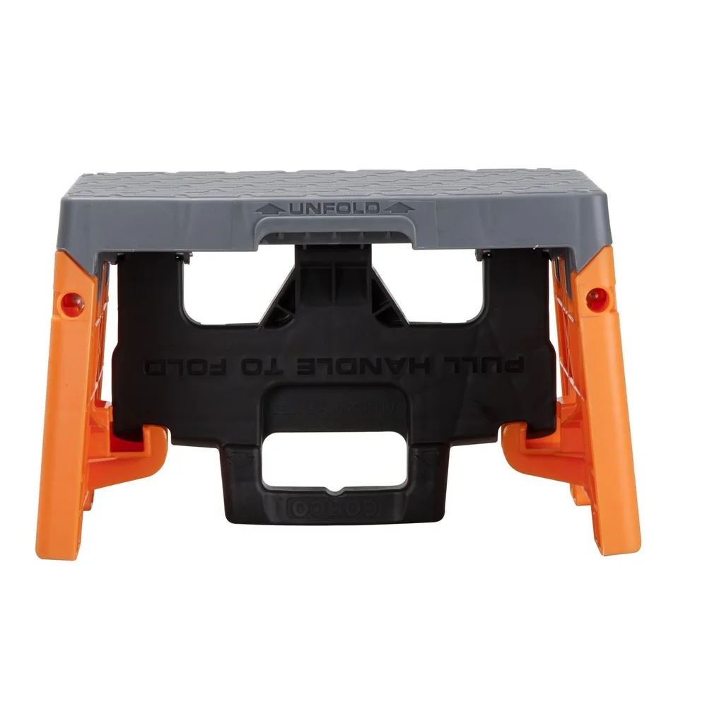 Lightweight Folding Step Stool Type 1A 300lb Capacity Compact Design Safe Sturdy Plastic Step Stool Home Use
