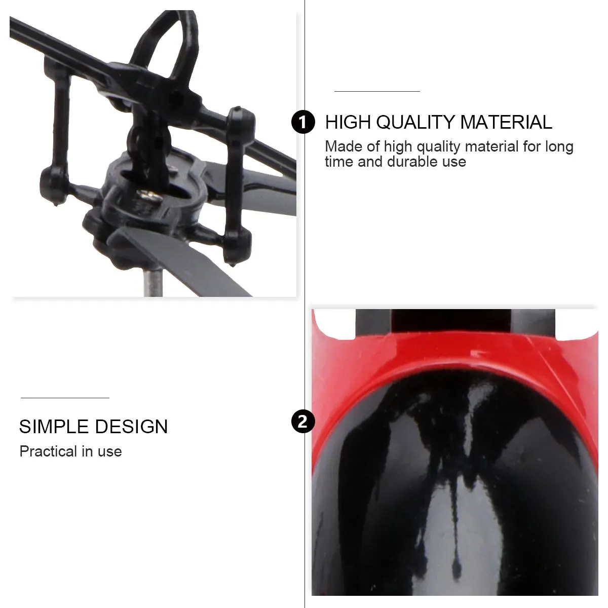 Rc 901 Mini Helicóptero Micro 2 Canais LED Luz Estável Tempo de Voo Aeronave de Controle Remoto para Iniciantes