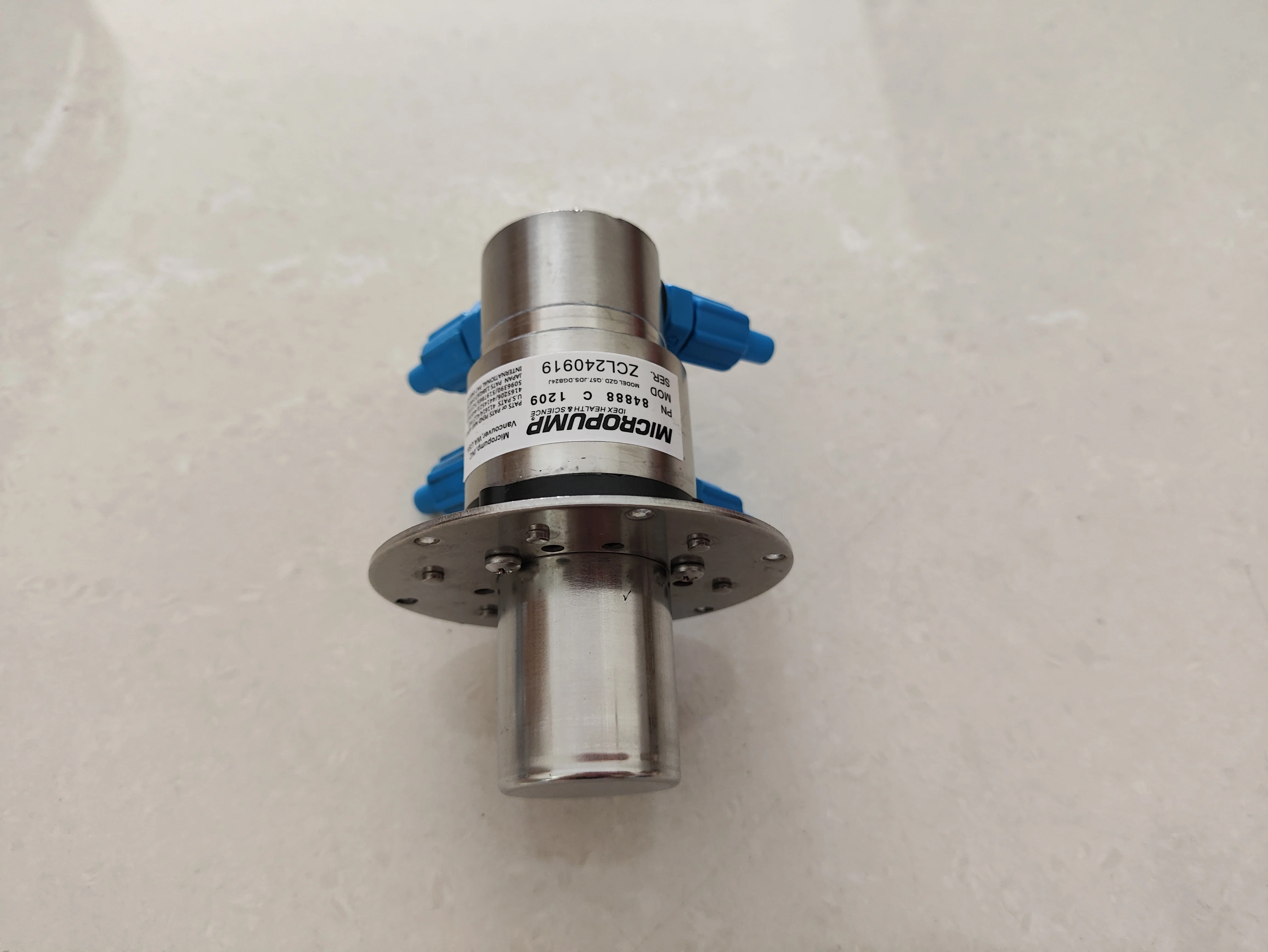 Domino Original 90% New Pump Head Long Rotor Black Ink Pump Head 36610 Dual Pump Head for Domino Cij Inkjet Coding Printer