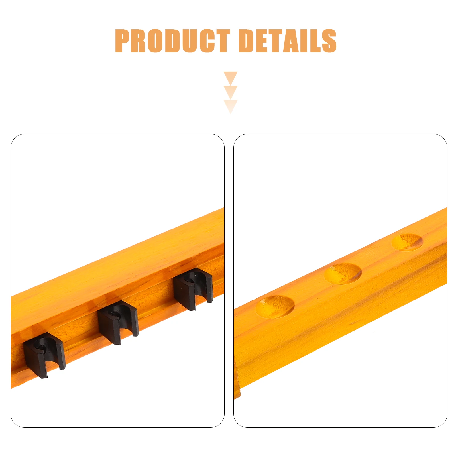 

1 set 6 Pool Red Storage Stand Foldable Decorative Decorative Pole Rack Cue Rack For Pool Table Holder Displaycue Billiards Pole