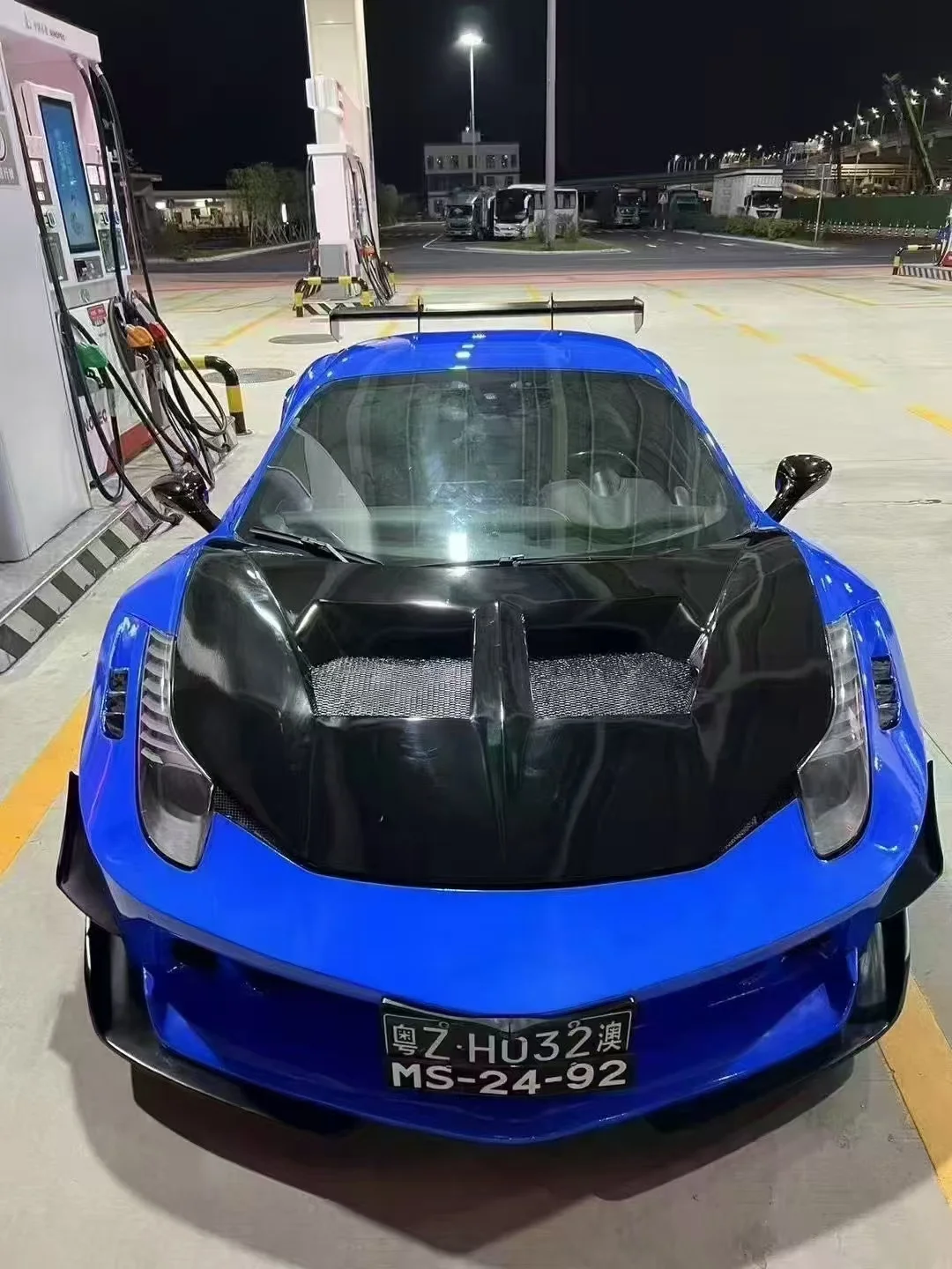 For  458 LB Wide Body Kit - Premium Supercar Exterior Tuning Upgrade Parts