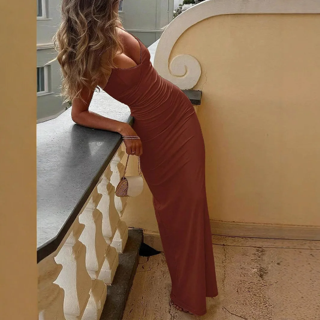 

Dresses Women's Elegant Romantic Sunset Date Valentine's Day Sweet Dress with Floral Trim & Mesh, Fitted