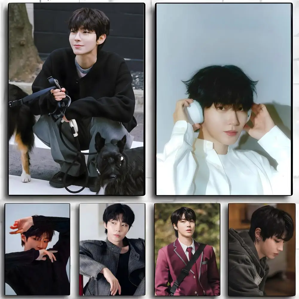 Actor  H-Hwang I-In Y-Yeop Poster Wall art print art suitable for living room bedroom bar parlor home decor gift