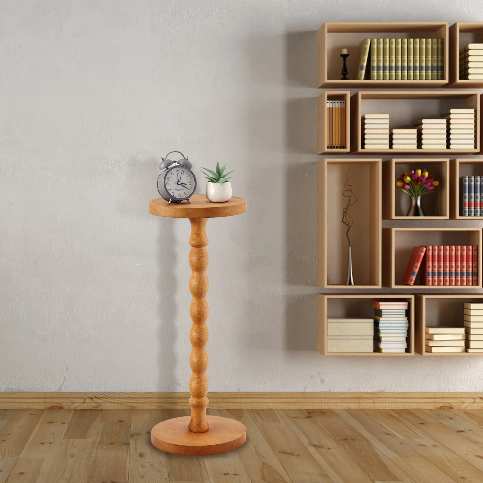 table-d'appoint-ronde-en-bois-massif-avec-base-lestee-table-basse-vintage-pour-chambre-a-coucher-tables-canape-meubles-de-salon-maison