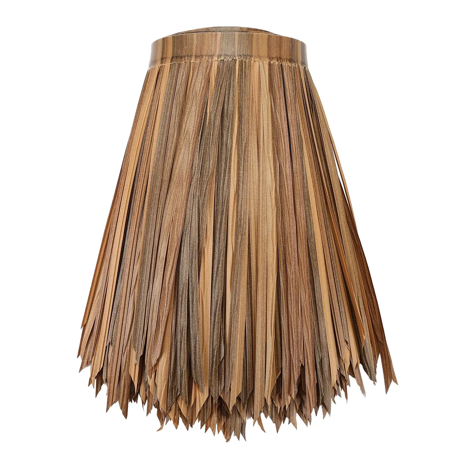 Straw Roof Thatch Fake Multipurpose 1M Fitments Simple Using Decoration Grass Skirting Roof DIY for Garden Bar Tiki Bar Outdoor