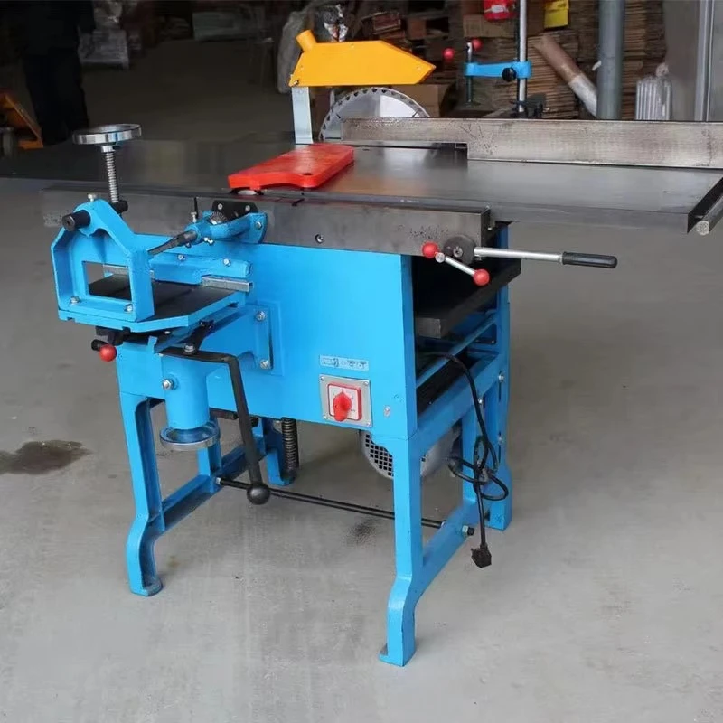 Multipurpose edge banding planer, multifunctional sawmill with sliding table and high productivity motor