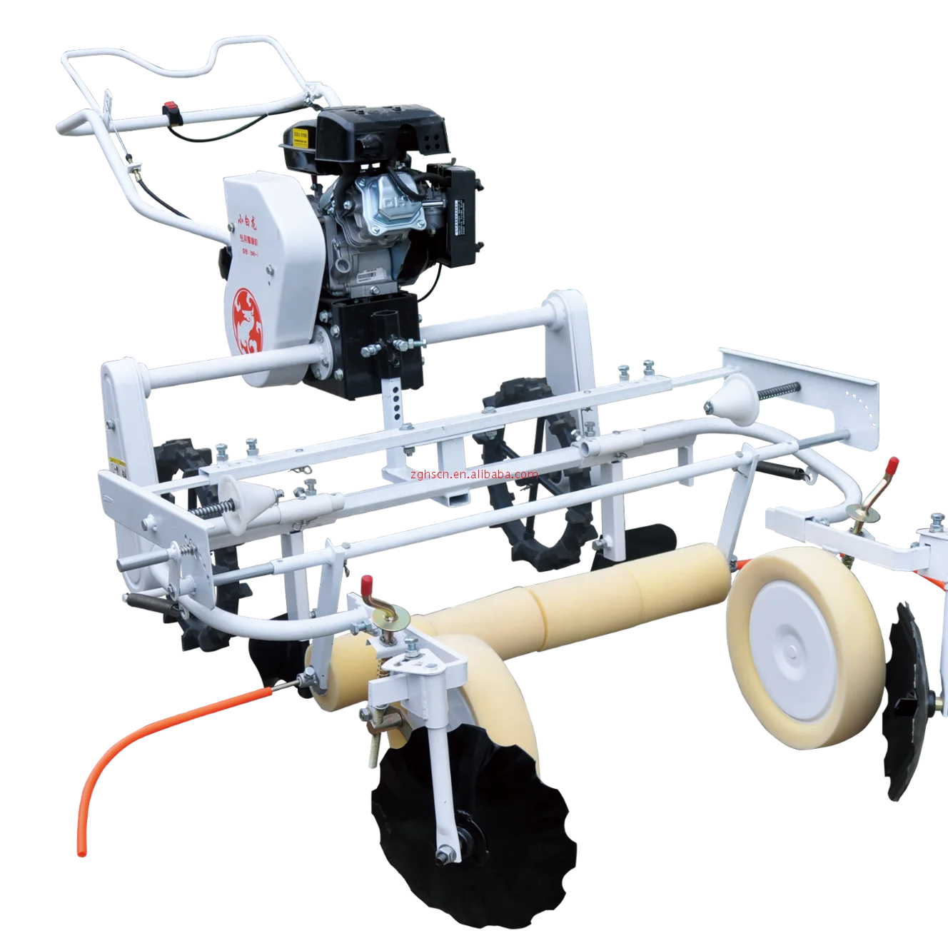 

Plastic Film Cover Mulching Laying Agriculture Machinery Cultivator Tiller Vegetable Orchard Green House Mulching Machine