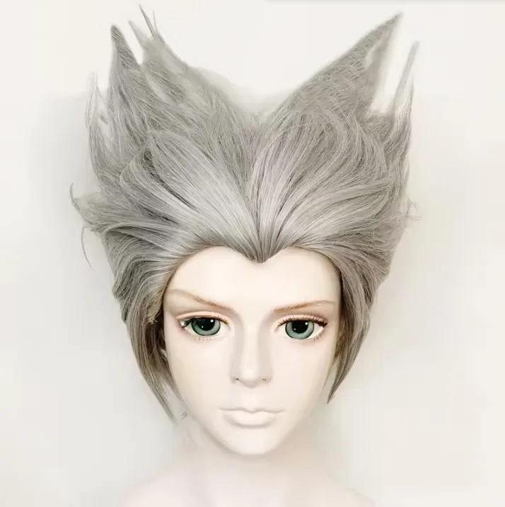 

Garou Cosplay Wig Hair Role Play Halloween Costume Party Heat Resistant Synthetic Hair Wigs