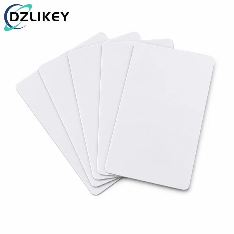 13.56MHz RFID IC Access Cards, Fudan FM11RF08 Fixed UID or Rewritable UID 1KB PVC Blank Cards, ISO 14443A for Access Control