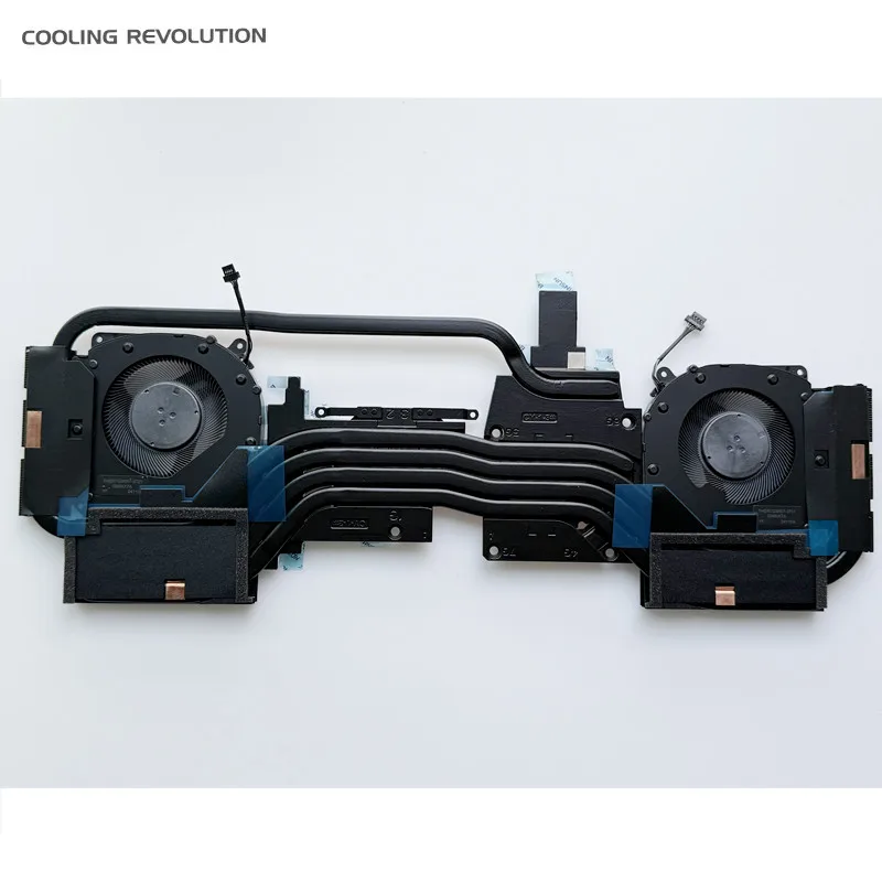 New Original Laptop CPU GPU Heatsink Cooling Fan For XMG Fusion 15 (Early 24) 4070 THR1GM6I7-3731 GM6IQ7C-PTM-YF GM5IX7A 3G5 3G6