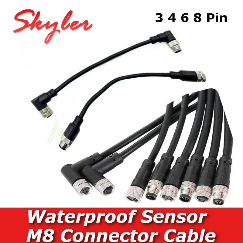 Waterproof M8 3 4 6 8 Pin Conn - Party Supplies review and price