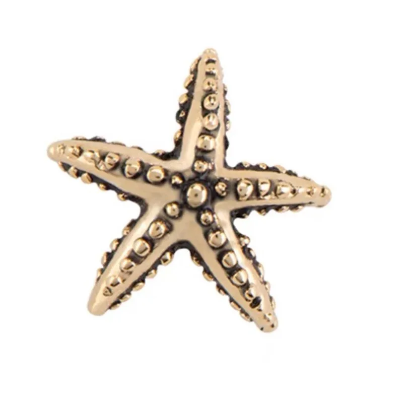 10pcs  Starfish Custom Floating Charms for Glass Locket Watch Necklace Bracelet