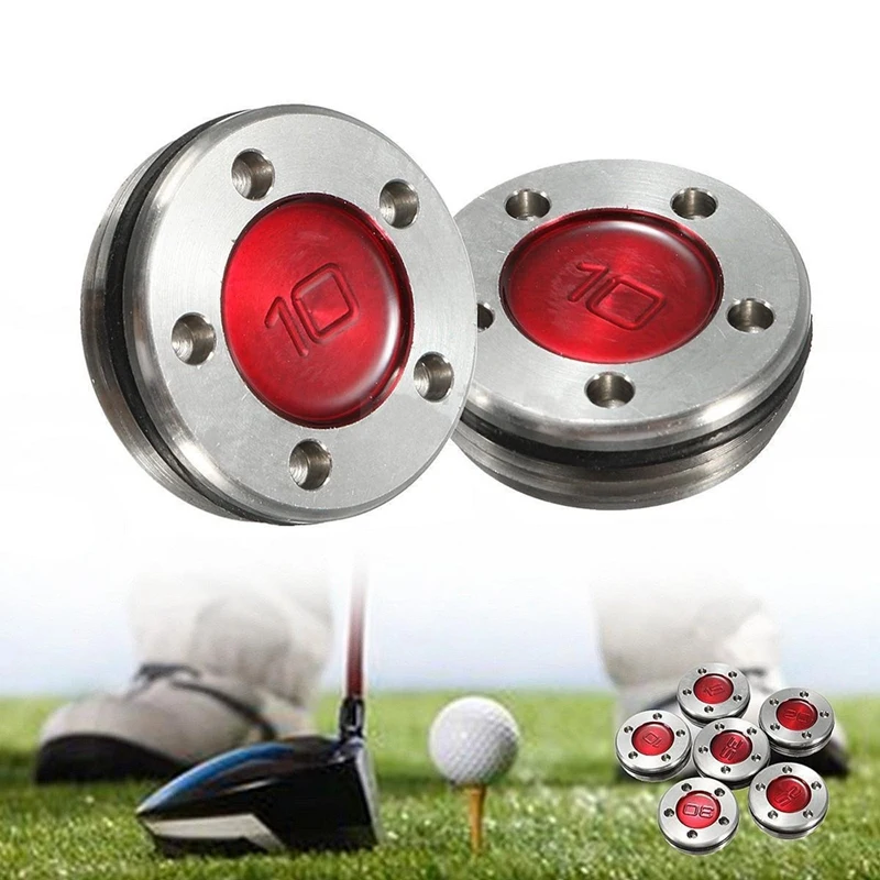 Pesas Rojas personalizadas para Golf, 2 piezas, llave roja para Titleist, Scotty, Cameron, Putters, 10,0 gramos