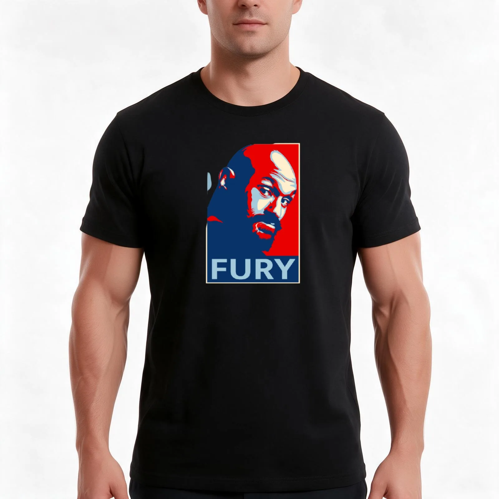 King tyson fury Shirt T-Shirt, Summer Casual Cotton Tee, Oversized Streetwear Tops, Vintage Graphic Print, Unisex Men Women