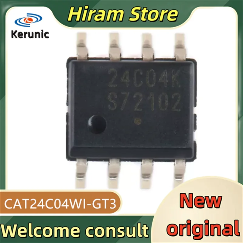 20PCS 24C04K New and Original CAT24C04WI-GT3 CAT24C04WI CAT24C04
