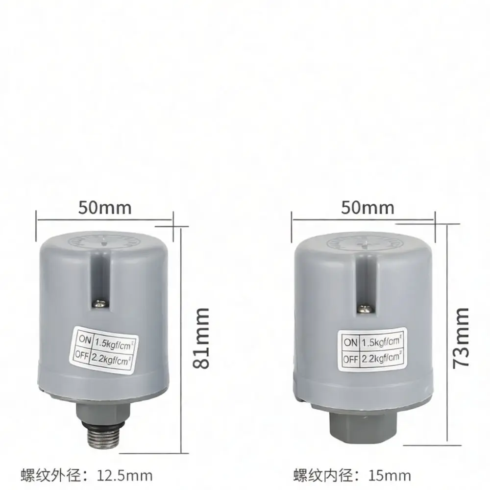 Automatic Water Pump Pressure Switch Controller Mechanical Device For House Booster System Adjustable Sensor Valve Tool