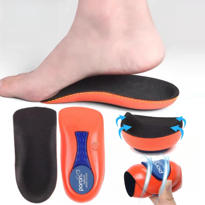 

Supportive Insoles for Running Shoes Arch Support Half Insole Men Women Sneakers Insert Comfortable Foot Cushion Accessories