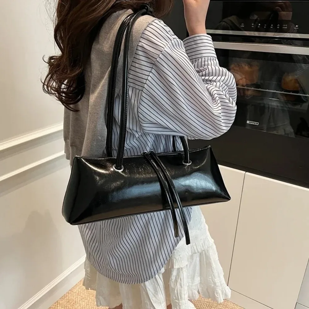 

Высококачественная сумка для подмышек из искусственной кожи, большая вместительная женская сумка, повседневная сумка на плечо, простая дорожная сумка для женщин