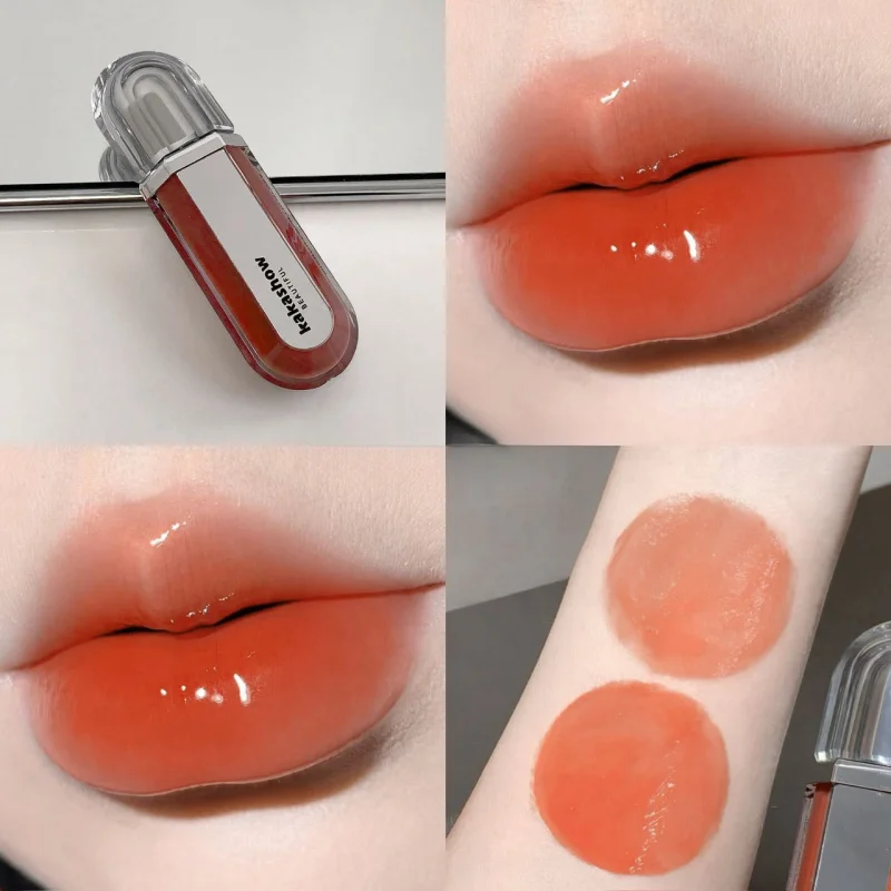 

Блеск для губ kakashow Mirror Finish Lip Glaze Icy Glass, увлажняющий, с эффектом зеркального сияния
