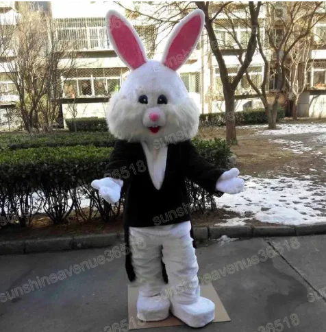 

New Adult Halloween Christmas Baby rabbit Mascotte Fancy Dress Cartoon Mascot Costume Plush Fancy Dress Mascot Costume