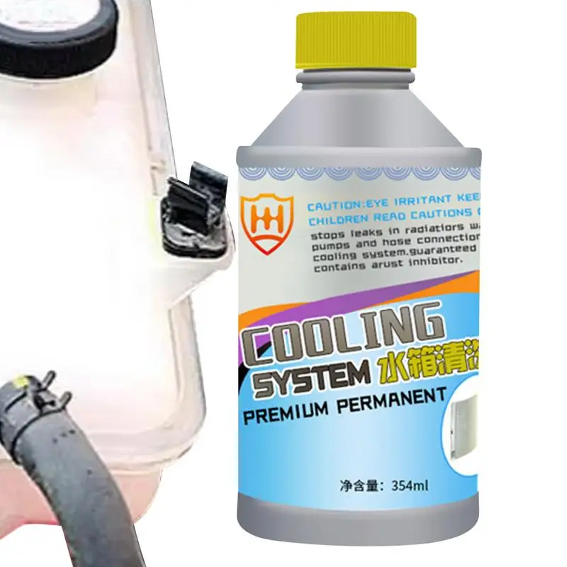 Water Tank Cleaner For Car Water Tank Powerful Cleaning Agent 354ml Mild Cleaning Liquid Water Tank Piping Cleaner For Car