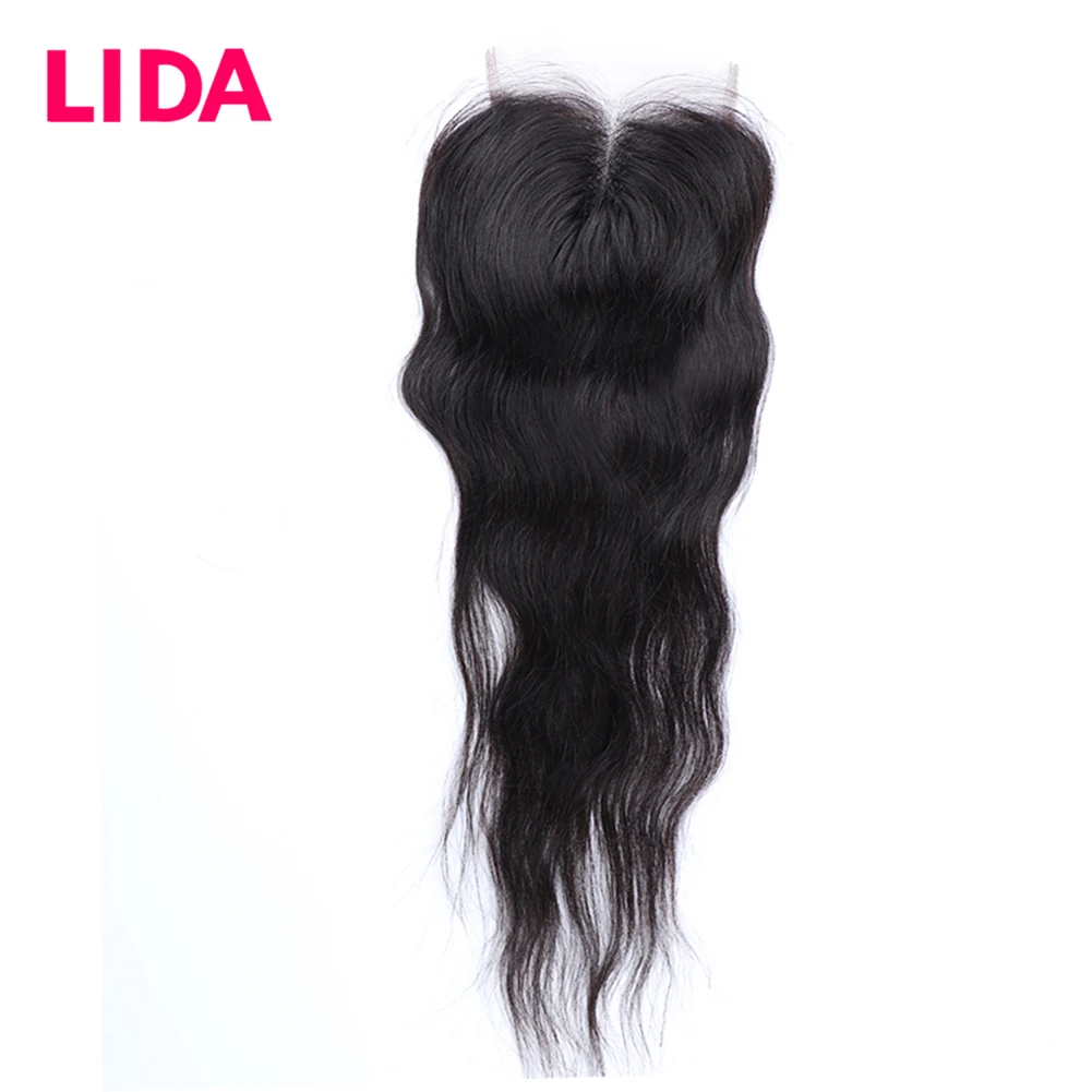 Tissage en lot naturel Remy avec closure, 100% cheveux humains, extensions de cheveux