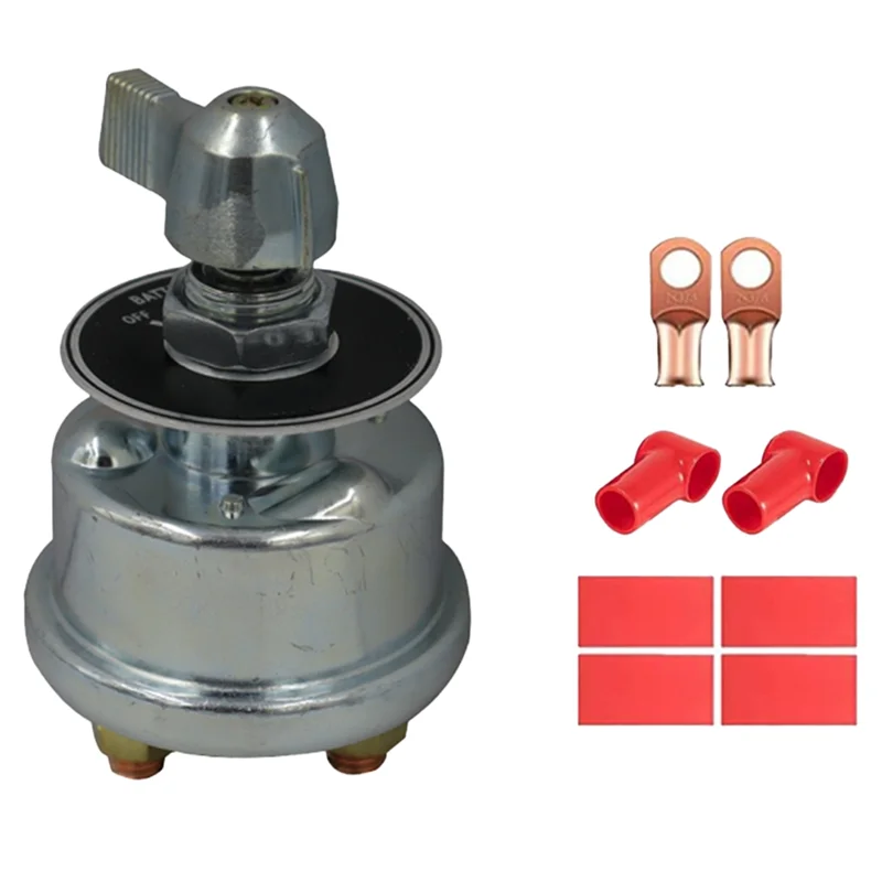 

Комплект прецизионных главных выключателей аккумулятора 12–48 В, высокий ток до 200 А. Идеально подходит для автомобилей, грузовиков, автодомов, лодок и квадроциклов.