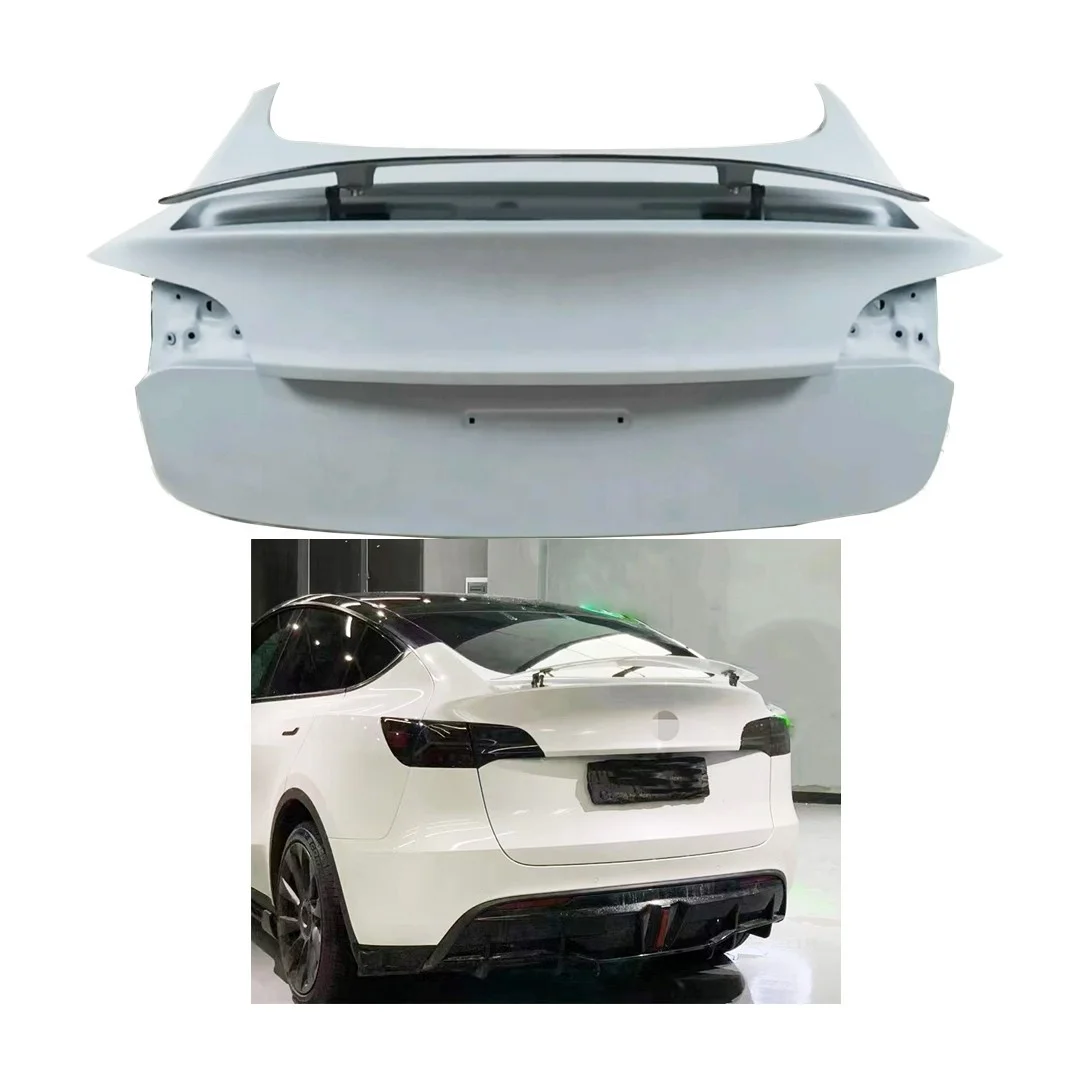 Model 3 Y Electric Automatic Trunk Spoiler Rear Tail Wing Carbon Fiber Car Modified Accessories For T-esla Model 3 Model Y