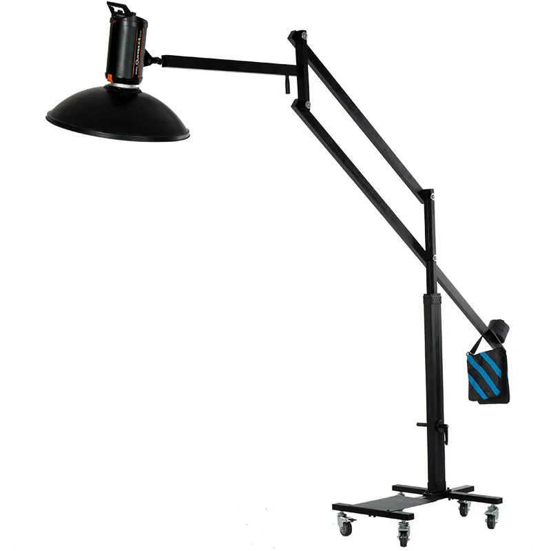 Photographic Studio Advertising Photographic Lamp Holder Cantilever Skew Boom Large Balance Frame Cantilever Square Tube Pulley