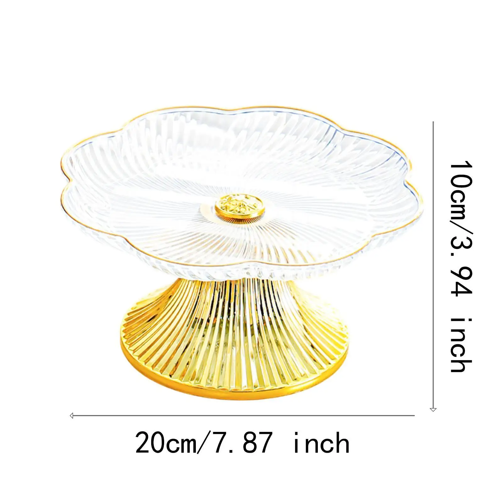 Snack Food Plate Modern Multipurpose Kitchen Storage Tray Decorative Tray for