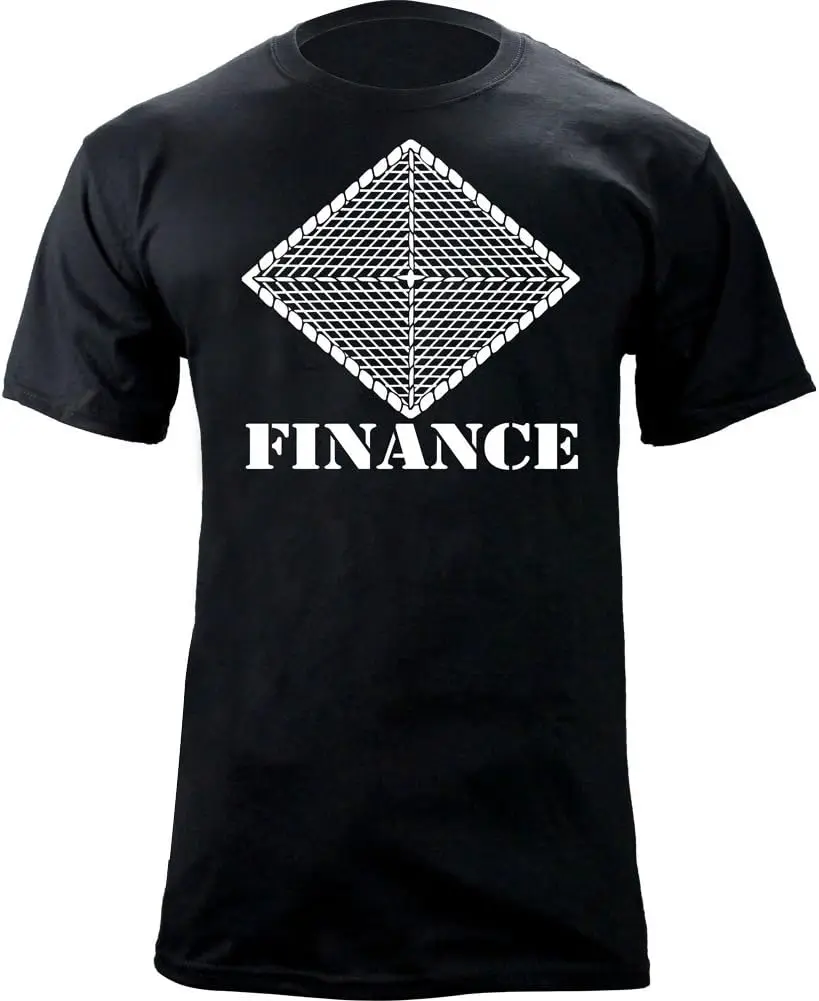 Army Finance Branch Insignia Diamond Veteran Graphic T-Shirt