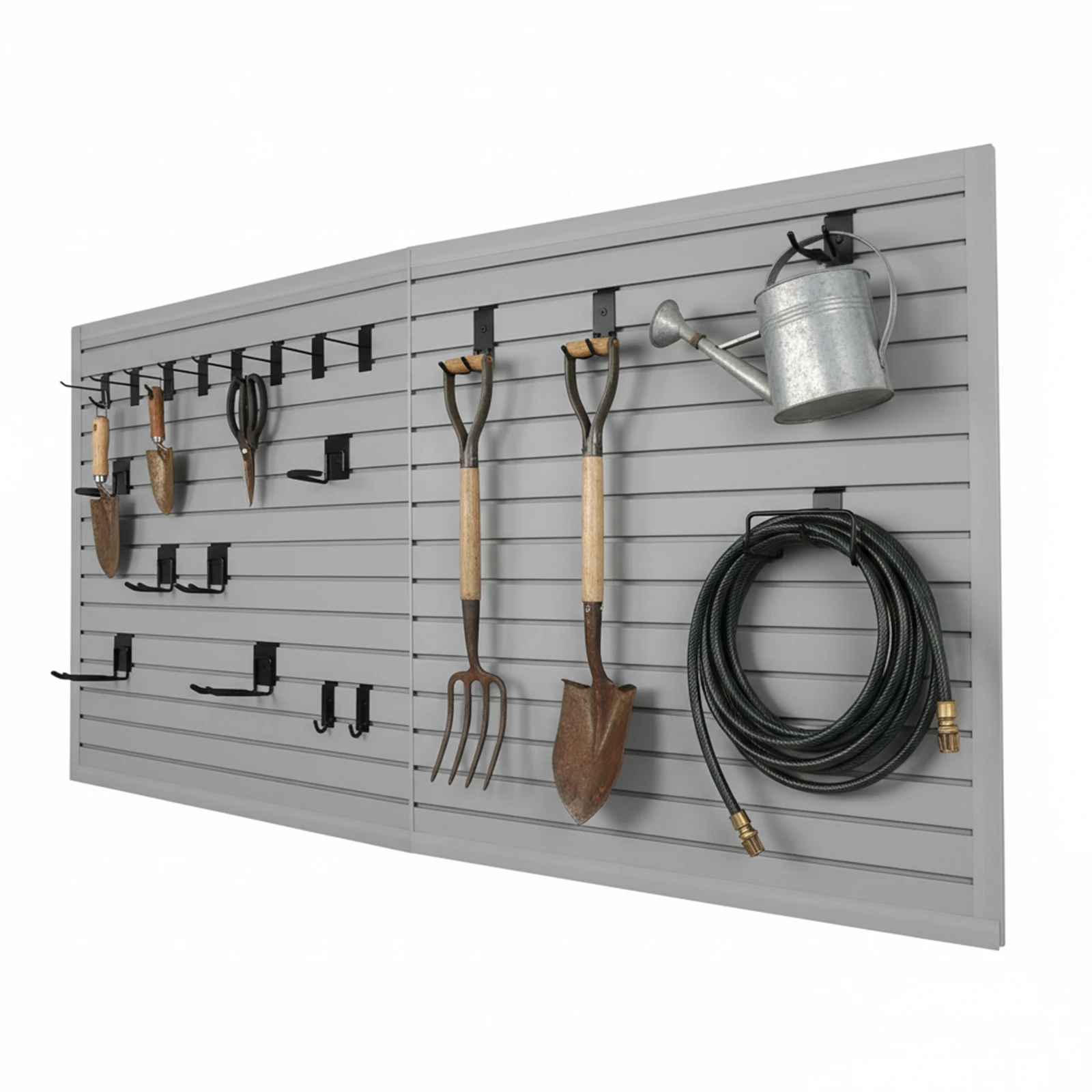 

Настенные панели-органайзеры 4x8 футов для хранения инструментов в гараже