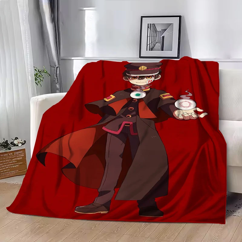 

Toilet-Bound Hanako-kun Anime Throw Blanket Downy Luxury Designer Bedding Portable Sofa Quilt Sofas Blankets Throwing Soft Plaid