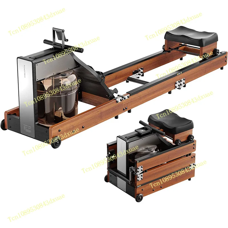 Rowing Machine For Home Use Foldable Rowing Machine Triple Folding Water Resistance Rower
