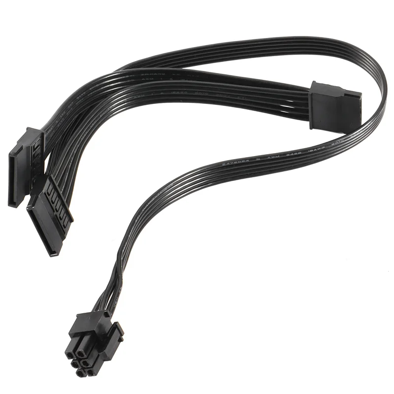 AP-4Pcs 6 pinos para 3x cabo de alimentação do driver sata para evga supernova 650 750 850 1000 1600 2000 g2 g3 p2 t2 gs