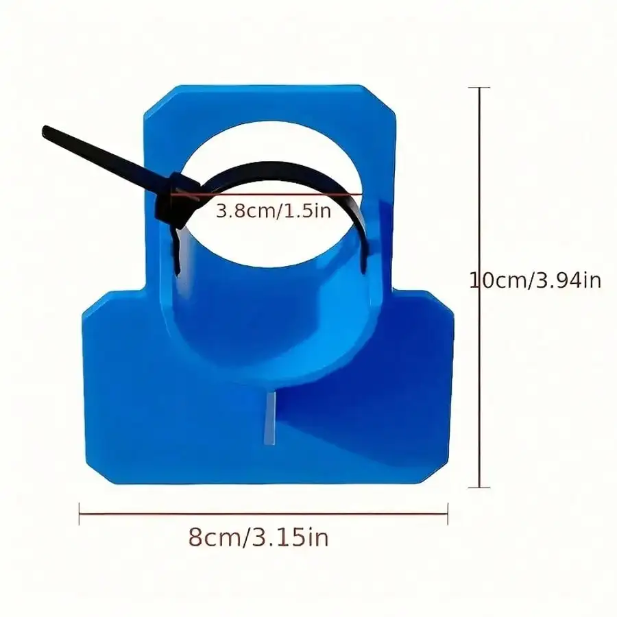 1-Pack Pool Hose Support Bracket Prevents Tube from Buckling Or Falling off Compatible with Various Above-Ground Pool Brands Eas