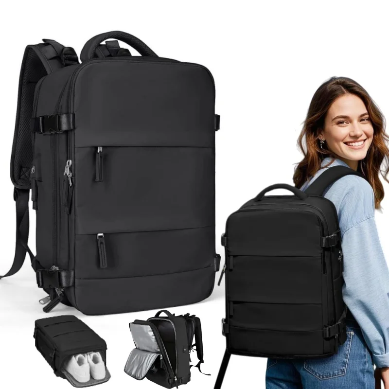 

Large capacity female backpack high-end travel backpack student multifunctional casual backpack business laptop backpack
