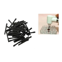 Mezclador de pigmento de tinta de tatuaje, varillas de plástico para Microblading, accesorios de maquillaje PMS, 100 piezas