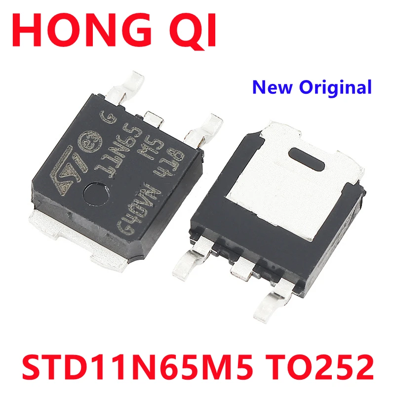 10 шт. новый оригинальный STD11N65M5 11A 650V TO-252 D11N65 MOS
